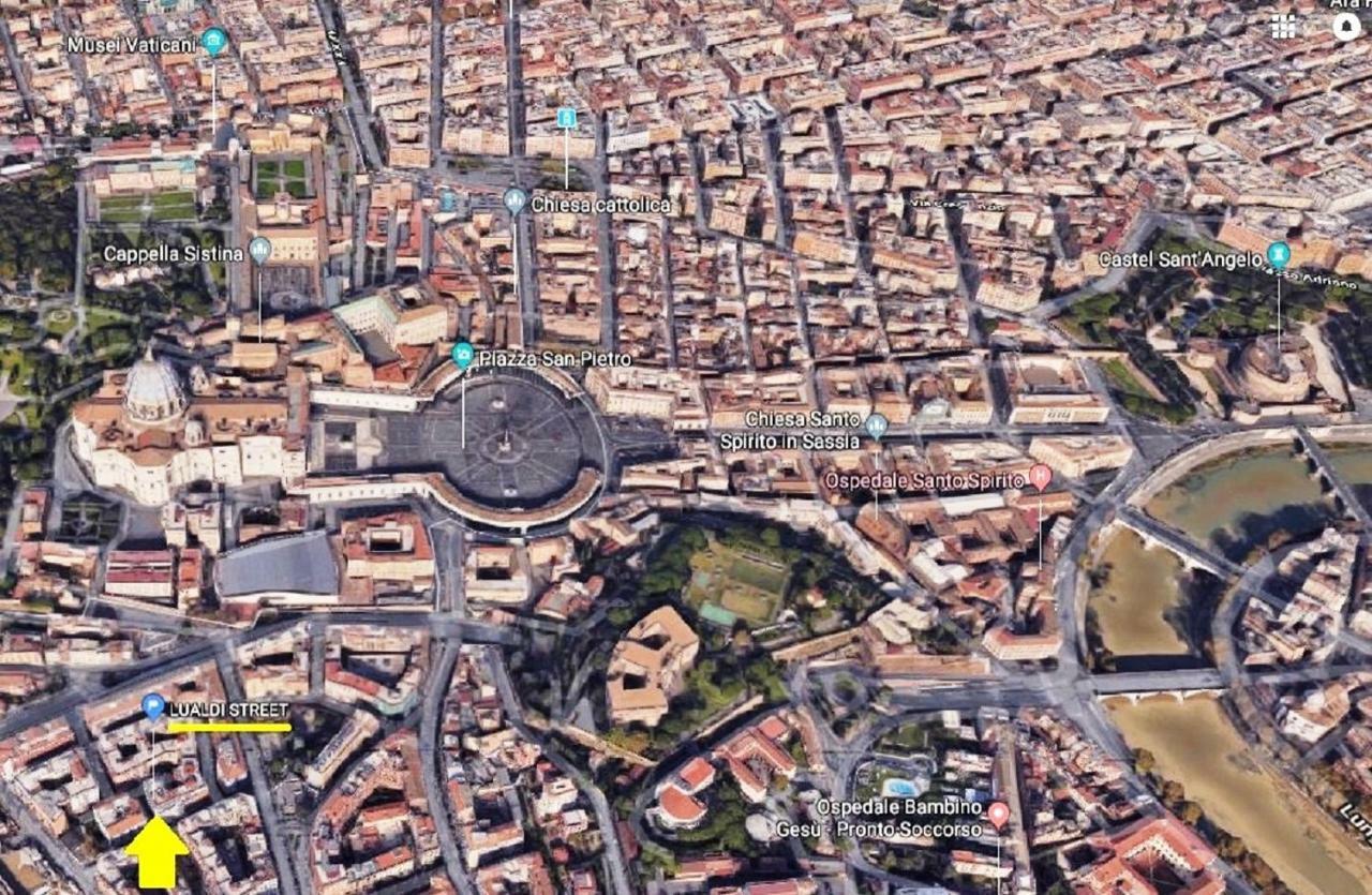La Canterina Al Vaticano Rome Luaran gambar
